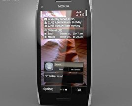 Nokia X7-00 Modello 3D