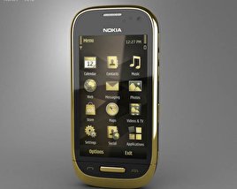 Nokia Oro Modello 3D