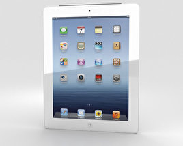 Apple The new iPad WiFi 4G (iPad 3) Modelo 3D