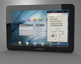 Samsung Galaxy Tab 10.1 3D модель