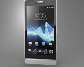 Sony Xperia S 3D 모델 