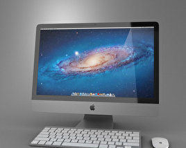 Apple iMac 21.5 2012 3D模型