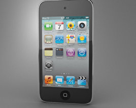 Apple iPod Touch 4 3D 모델 