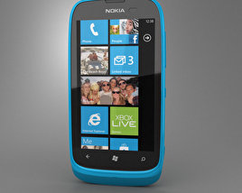 Nokia Lumia 610 3D模型