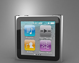 Apple iPod nano 3D模型