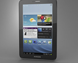 Samsung Galaxy Tab 2 3D-Modell