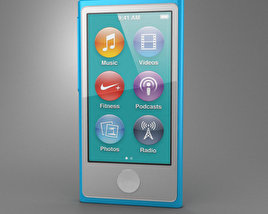 Apple iPod nano 5th generation Modelo 3D