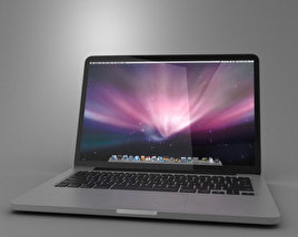 MacBook Pro Retina display 13 inch Modelo 3D