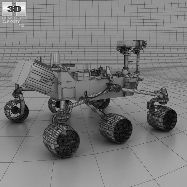 curiosity rover models