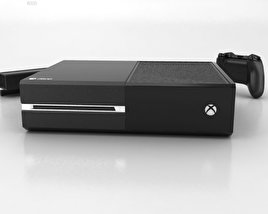 Microsoft X-Box One 720 with Kinect 3D模型