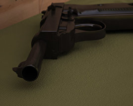 Walther P38 Modello 3D