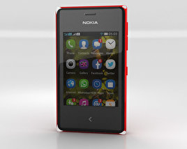 Nokia Asha 500 3Dモデル