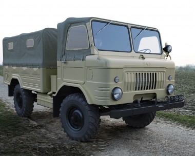 Russian army truck, 1959
