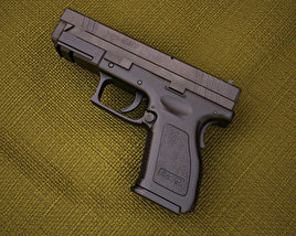 Springfield Armory XD (HS2000) 4 inch compact 3D model