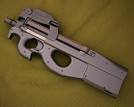 FN P90 3D 모델 
