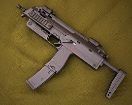 Heckler & Koch MP7 3D model
