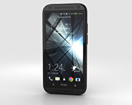 HTC Desire 601 黑色的 3D模型