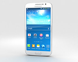 Samsung Galaxy Grand 2 白い 3Dモデル