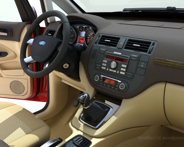 Interior of Ford C-Max