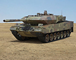 Leopard 2A6 3D model