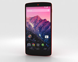 LG Nexus 5 Red 3D 모델 