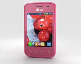 LG Optimus L1 II TRI Pink 3D model