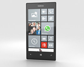 Nokia Lumia 520 白色的 3D模型