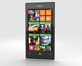 Nokia Lumia 525 Branco Modelo 3d