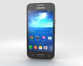 Samsung Galaxy Core Plus 黑色的 3D模型