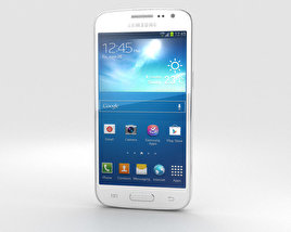 Samsung Galaxy Express 2 白い 3Dモデル