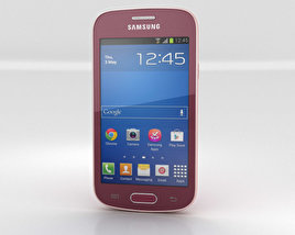 Samsung Galaxy Fresh S7390 Red 3D model