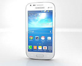 Samsung Galaxy S Duos 2 S7582 White 3D 모델 