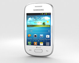 Samsung Galaxy Star White 3D model
