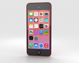 Apple iPhone 5C Pink Modelo 3d