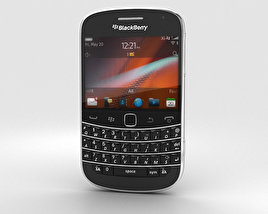 BlackBerry Bold 9900 黒 3Dモデル