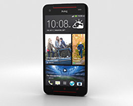 HTC Butterfly S 黑色的 3D模型