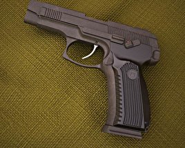 Пистолет Ярыгина Грач 3D модель
