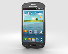 Samsung Galaxy S III Mini Onyx Black 3D модель