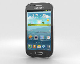 Samsung I8200 Galaxy S III Mini VE Preto Modelo 3d