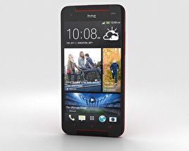 HTC Butterfly S Red 3D-Modell
