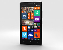Nokia Lumia 930 白い 3Dモデル