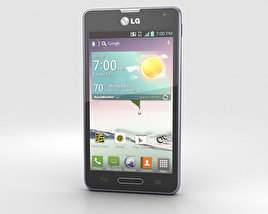 LG Optimus F3 Purple 3D model