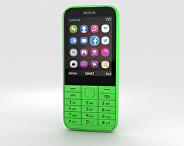Nokia 225 Green Modello 3D
