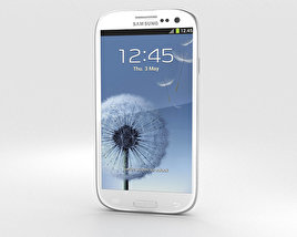 Samsung Galaxy S3 Neo Marble White Modelo 3D