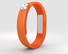 Sony Smart Band SWR10 Orange 3D model