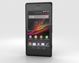 Sony Xperia M Black 3D model