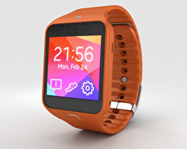 Samsung Gear 2 Neo Orange 3D 모델 