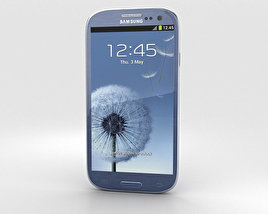 Samsung Galaxy S3 Neo Pebble Blue 3D 모델 