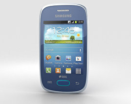 Samsung Galaxy Pocket Neo Blue 3D 모델 