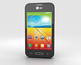 LG L40 Black 3D 모델 